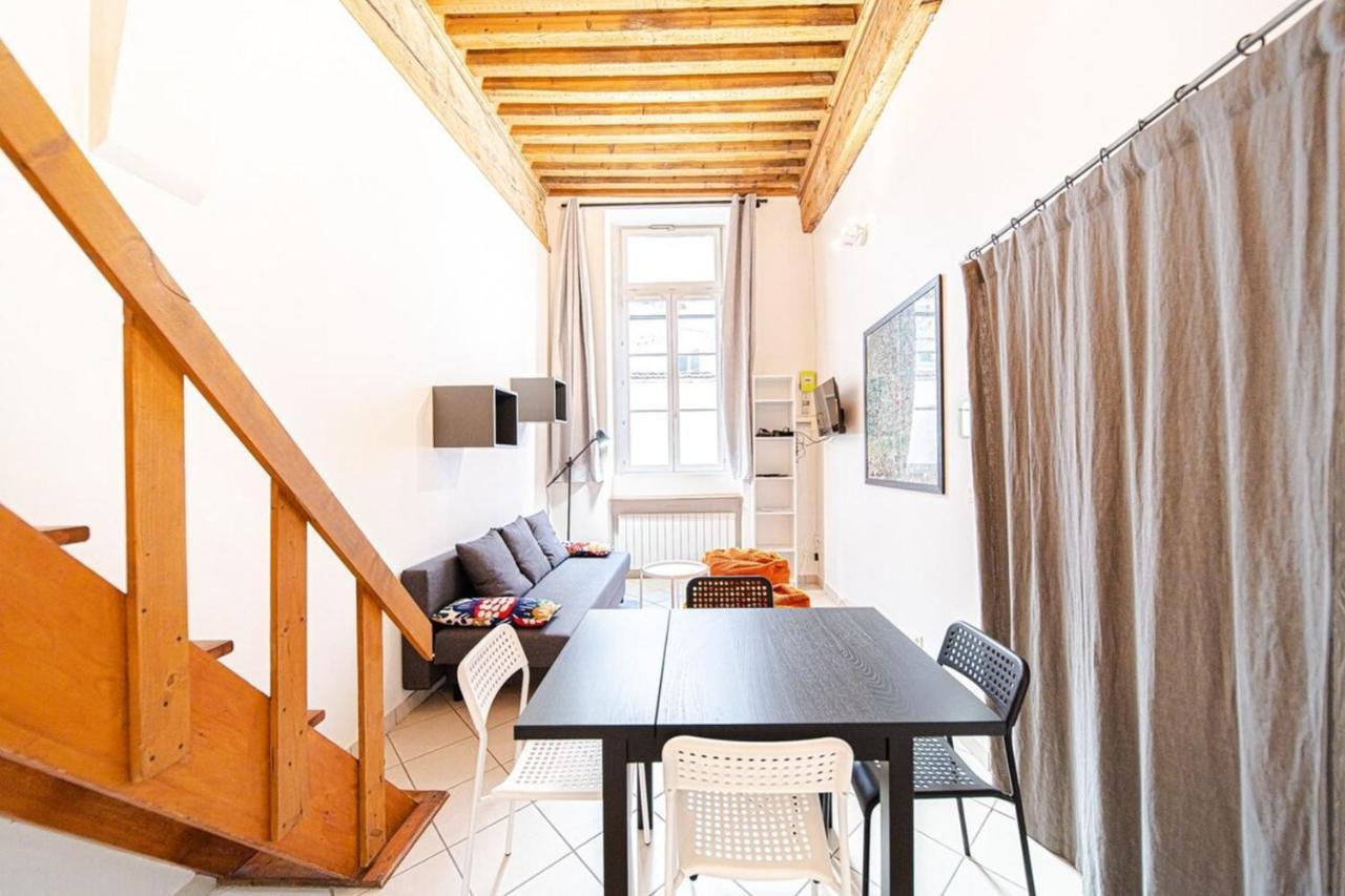 Apartament Studio Capponi-2 Pers-Terreaux-Croix Rousse Lyon Zewnętrze zdjęcie